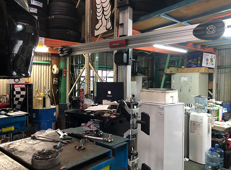 連携工場・アライメントテスター