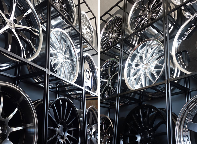 ホイール展示コーナー